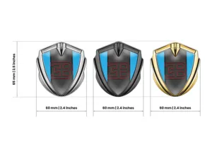 Bugatti Silikon Emblem Abzeichen Max Design Solider Bau
